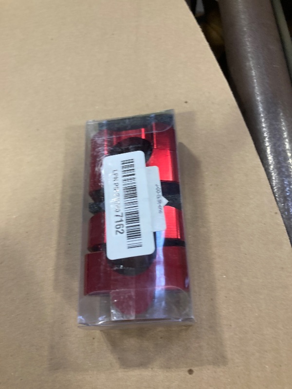 Photo 1 of 1 1/8" 28MM CNC Motorcycle Handlebar Riser Clamp Universal Bar Mount for Most Dirt Bike, Motorcycle, Red