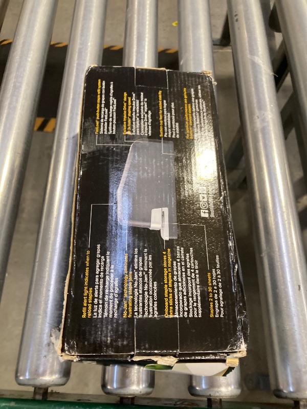 Photo 1 of Bostitch Impulse Drive, 30 Sheet Electric Stapler, No Jam Technology, Easy Reload, Black