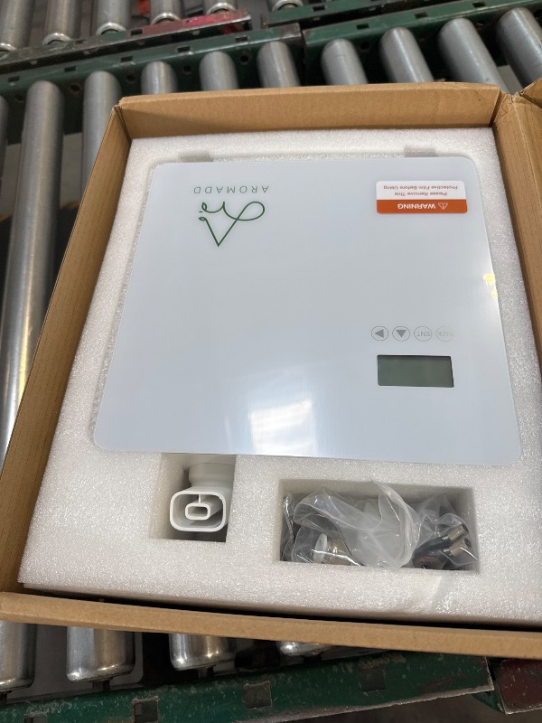 Photo 1 of 2025 Upgraded 3500 Sq.Ft Smart Scent Machine - HVAC System, Whole House Aroma & Hotel Collection Diffuser, Waterless Essential Oil Diffuser for Home, Office, 600ML Capacity, Cold Air Tech (White)