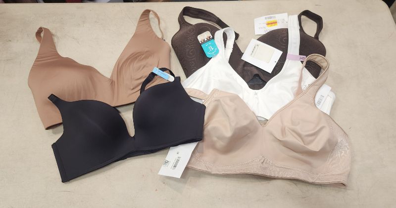 Photo 1 of FINAL SALE NO RETURNS LOT OF 5PCS WOMEN'S BRA/ INTIMATES ALL SIZES