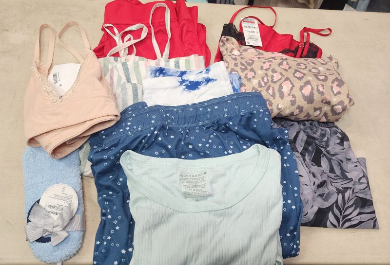 Photo 1 of FINAL SALE NO RETURNS LOT OF 10PCS WOMEN'S SLEEPWEAR / INTIMATES  ALL SIZES ALL CONDITIONS