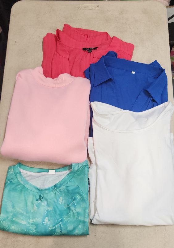 Photo 1 of FINAL SALE NO RETURNS LOT OF 5 PCS WOMEN'S CLOTHING ALL SIZES