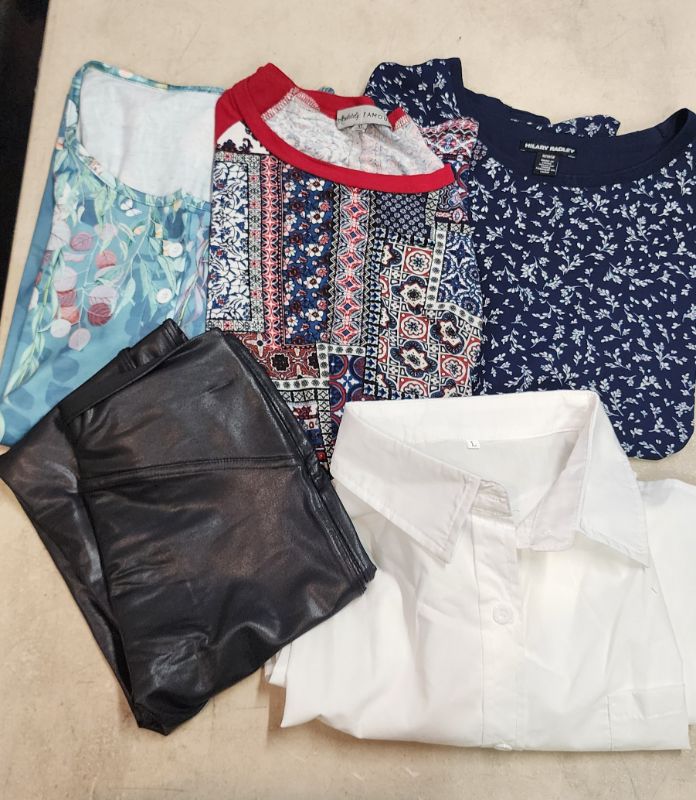 Photo 1 of FINAL SALE NO RETURNS LOT OF 5 PCS WOMEN'S CLOTHING ALL SIZES 