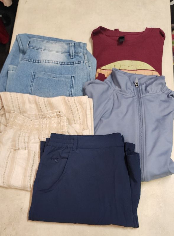 Photo 1 of FINAL SALE NO RETURNS LOT OF 5 PCS WOMEN'S CLOTHING ALL SIZES