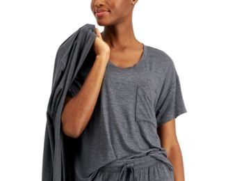 Photo 1 of SIZE L Alfani Super Soft Scoop-Neck Pajama Top,
