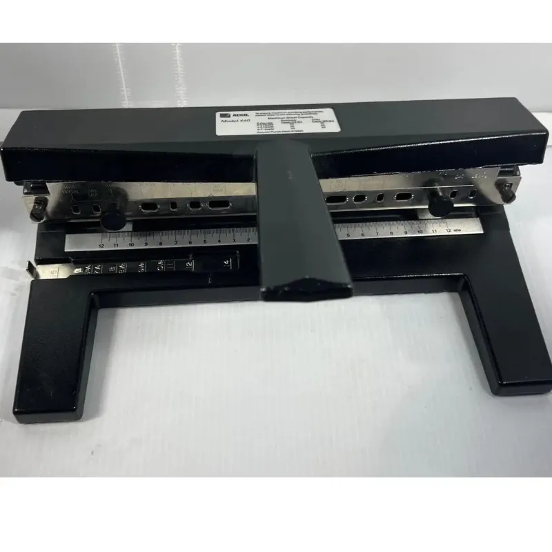 Photo 1 of ACCO Model 440 Heavy Duty Commercial 3 Hole Paper Punch Scrap Booking Puncher