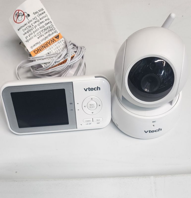 Photo 1 of 2.8" Digital Video Baby Monitor with Pan, Tilt and Zoom Camera, Automatic Night Vision, 1000ft Range, Lullabies, Soothing Sounds, Temperature Sensor