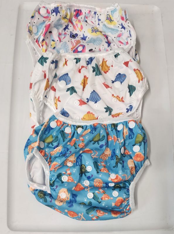 Photo 1 of 3 PACK ALVA BABY CLOTH DIAPERS COVERS
