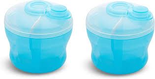 Photo 1 of OPEN BOX Munchkin® Infant Powdered Formula Dispenser, Blue, Unisex, 2 Pack