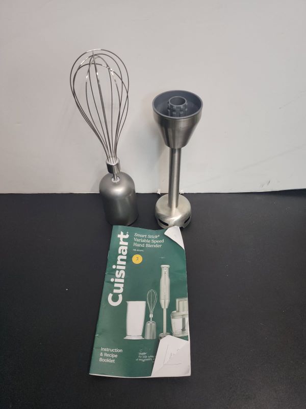 Photo 1 of Cuisinart CSB-80 Mix Hand Blender Power Trio High Torque Smart Stick Accessories Only