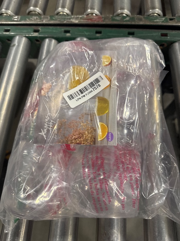 Photo 1 of Amazing Abby - Cindy - 14-Ounce Unbreakable Tritan Wine Glasses (Set of 6), Plastic Stemless Wine Tumblers, Reusable, BPA-Free, Dishwasher-Safe, Perfect for Poolside, Outdoors, Camping, and More