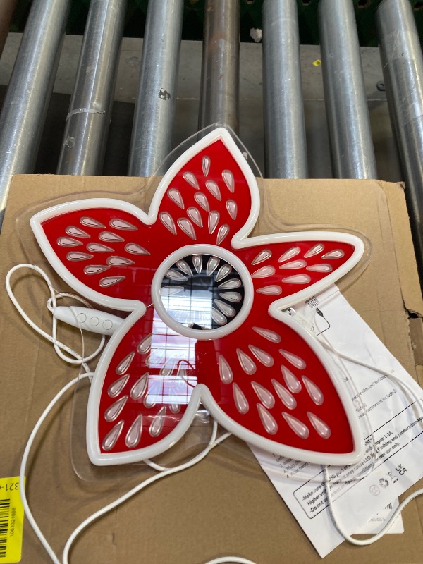 Photo 1 of AGJKSGH Stranger Neon Thngs Sign - Demo’neon Gorgon and 'Demo' Dimmable USB-Powered for Bedroom, Game Room & Halloween Decor - Unique Gift for Fans, Men & Women - Cool 80s Retro Sci-Fi Lighting