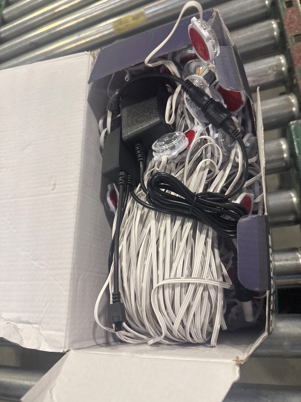 Photo 1 of 500FT Permanent Outdoor RGB Lights - Waterproof Smart LED Eaves Lights with App/Remote Control, Music Sync & DIY Scenes, Perfect for Christmas, Halloween, Parties & Daily Decor, Ideal for House Roof