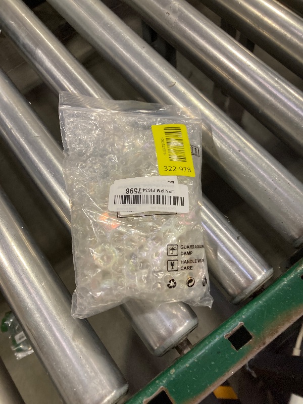 Photo 1 of SOFPLATE Random 50Pcs Alphabet Shaped Beads Rainbow Letter Beads with Large Hole Iridescent Opaque Clear AB Acrylic Spacer Loose Charm Bead for Jewelry Making Necklaces Bracelets Supplies DIY Crafts