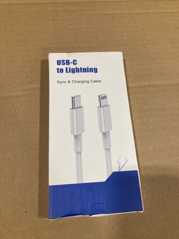 Photo 1 of 2Pack for iPhone14/13/12 Fast Charger Cable 6ft [Apple MFi Certified], USB Type C to Lightning Cable 6 Foot Apple iPhone Charging Cord for iPhone14 13 12 Pro XR XS Plus