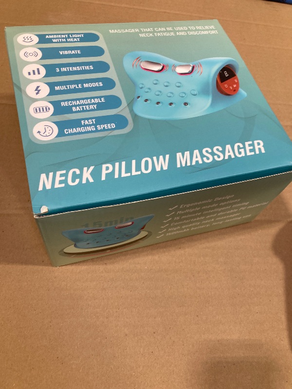 Photo 1 of altoance Neck Massager 2025?Deep Tissue Massage with Heating and Vibration Neck massager-3D deep Tissue Massage for Shoulder and Back, Portable Cordless with Type-C Charge,Home Office Car Use