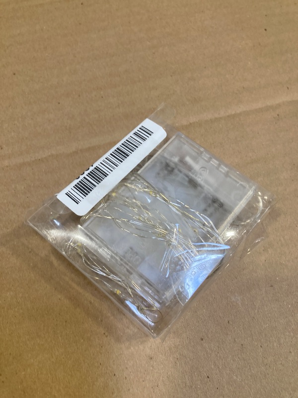 Photo 1 of 10Ft/30 LEDs Fairy,Starry , String Lights for Indoor&Outdoor Decoration Wedding Home Parties Christmas Holiday, Waterproof,Battery Operated.(Warm White)