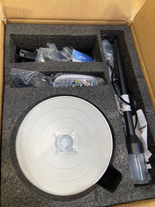 Photo 1 of SOROP RGBW Low Voltage Landscape Lights 5W Color Changing Pathway Lights 12-24V Dusk to Dawn Timer Cast-Aluminum Multi-Color Landscape Path Lighting IP66 Waterproof for Halloween Christmas, 4 Pack