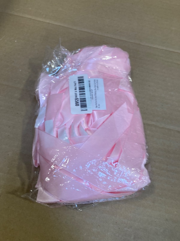 Photo 1 of 30pcs Pink Bow for Crafts 5"×7”Gift Bow,Self-Adhesive Gift Wrap Bows,Bow Decor,Pink Ribbon Bows,Double Sided Tape for Gift Wrapping,Crafts,Wedding,Christmas,Birthday Bow Decor (1in Wide)