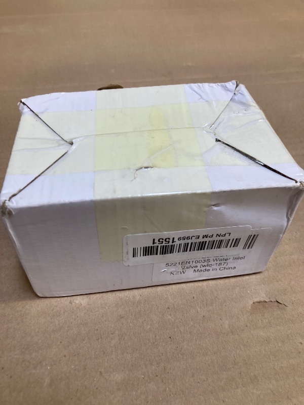 Photo 1 of 5221ER1003S Washer Water Inlet Valve Compatible with LG Kenmore Washing Machine Replaces 4869496 AP6798394 PS12587936 EAP12587936