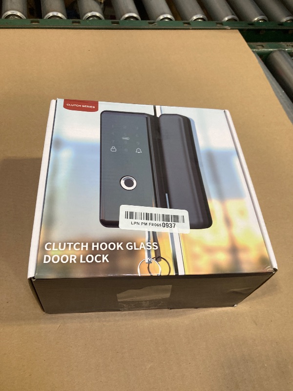 Photo 1 of wisuwore Smart Glass Door Lock 3D Face, FingerprintTuya APP PasswordCardKey Five in One WiFi Lock for Frameless Double Glass Door
