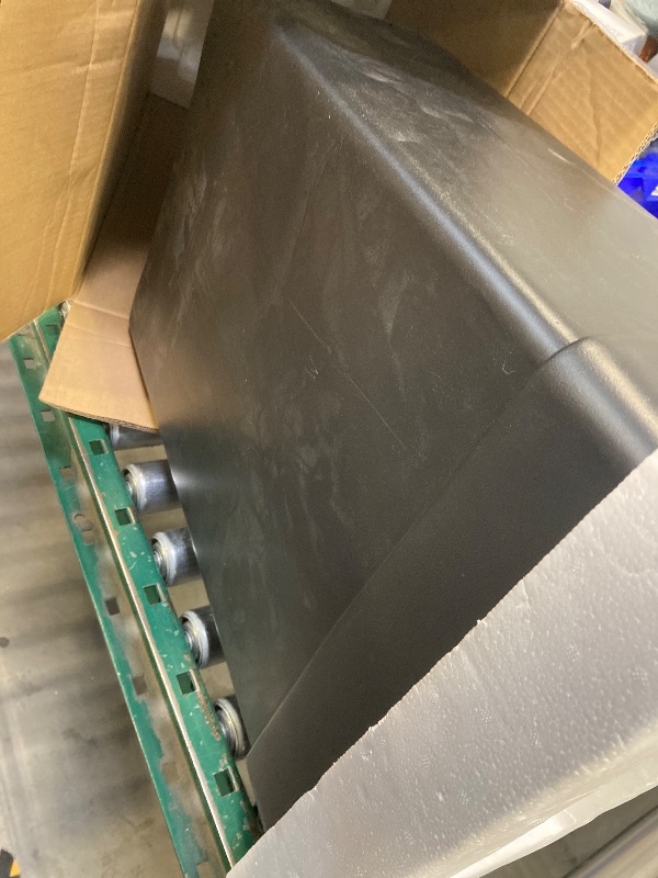 Photo 1 of 13 Gallon Trash Can Automatic Kitchen Trash Can Touch Free High-Capacity Garbage Can with Lid for Bedroom Bathroom Home Office 50 Liter (Black, 1) (1, Black)