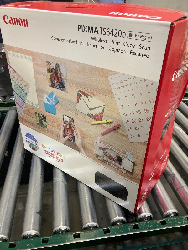 Photo 1 of Canon PIXMA TS6420a All-in-One Wireless Inkjet Printer [Print, Copy, Scan], Works with Alexa