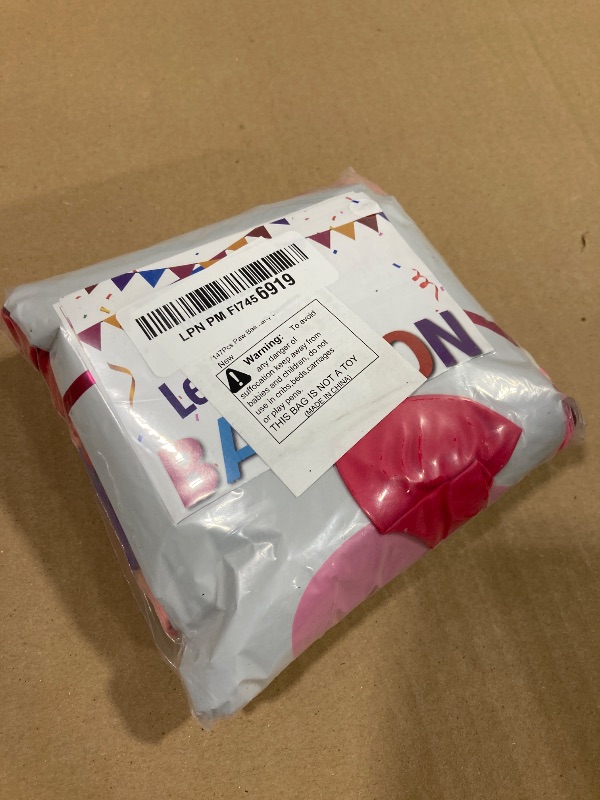 Photo 1 of 147Pcs Paw Balloons Garland Arch Kit with Dog Paw Print Balloons Pink Purple Turquoise Confetti Balloon for Girls Puppy Themed Birthday Baby Shower Party Decorations