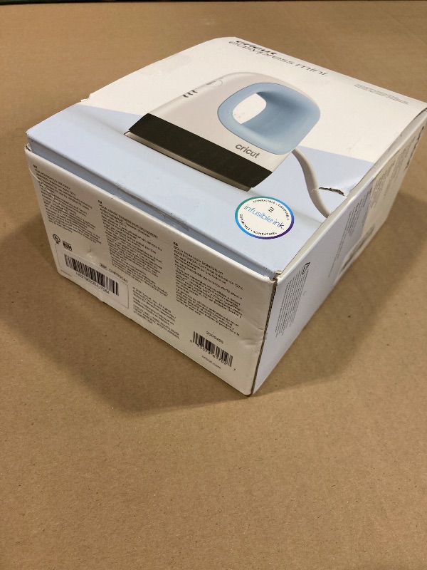 Photo 1 of Cricut EasyPress Mini for Heat-Pressing Small Objects like Shoes, Stuffed Animals, Hats and More, Features 3 Heat Settings & Precision Tip, Ceramic-Coated Heat Plate, Compact & Lightweight, Red