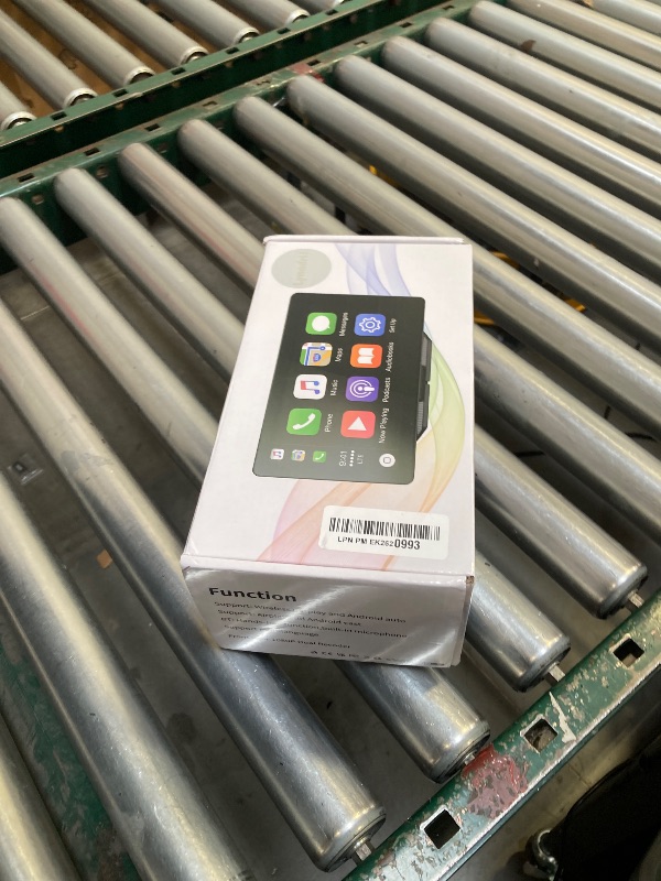 Photo 1 of 9" Wireless CarPlay Screen for Car with Android Auto, 4K Dash Cam & 1080P Backup Camera, Portable Touchscreen Car Stereo with GPS Navigation, Bluetooth, Mirror Link, Voice Control, Plug & Play