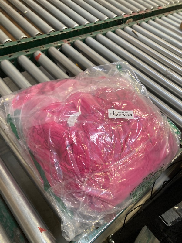 Photo 1 of 10 Pcs Hot Pink Cheesecloth Table Runner 10FT, Gauze Table Runner for Wedding Reception Sheer Bridal Shower Birthday Party Boho Table Decoration, Rustic Romantic Wedding Runner