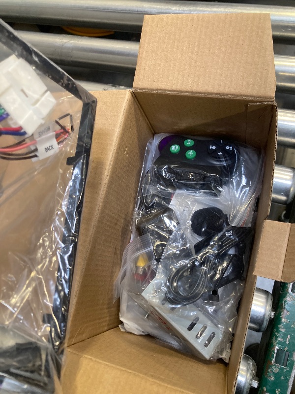 Photo 1 of 7" Double Din Car Stereo with Wireless Apple CarPlay&Android Auto,180W Outputs, Bluetooth 5.2/FM/USB-C/38W Fast Charge/Physical Knob/Weatherproof Backup Camera/USB,Stereo for 7x4.02in Double Din Size