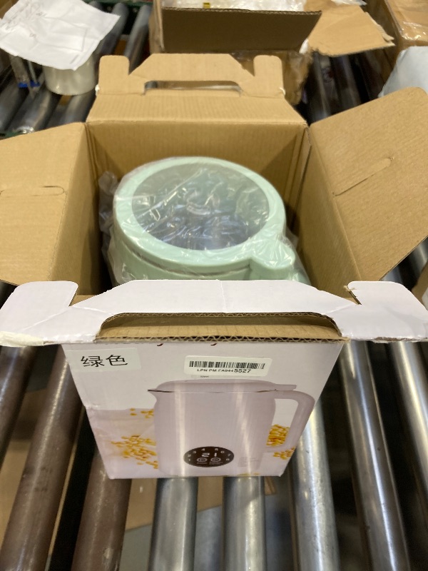 Photo 1 of 8-in-1 Automatic Soy Nut Milk Maker,40oz Soy Milk Maker for Homemade Almond,Oat,Soy Milk,Rice Paste,Complementary Food,Juice,Milk Maker Machine with Delay Start/Keep Warm/Self Clean/Boil Water