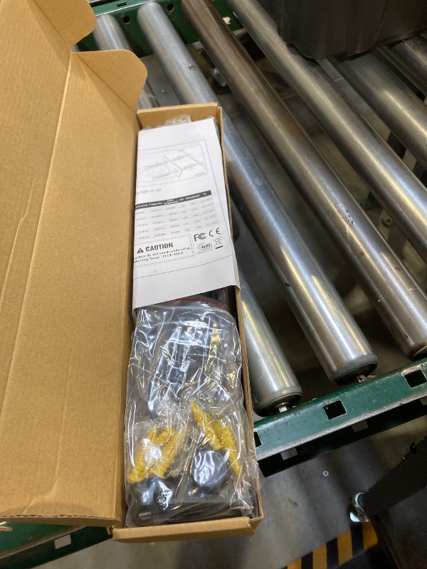 Photo 1 of 2 Pack LED Shop Lights, 40W 5400LM Plug in Garage Lights with 6.6FT Long Power Cord and On/Off Switch, 6000K Daylight White Work Light for Garage, Workshop, Warehouse