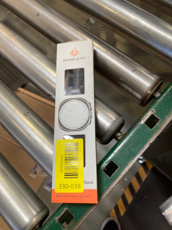 Photo 1 of Bandletic Compatible with Samsung Galaxy Watch Ultra Band 47mm for Men and Women, Rugged Wide Military Tactical Nylon Sport Loop Replacement Strap with Magnetic Fidlock V-Buckle Design, Medium, Black