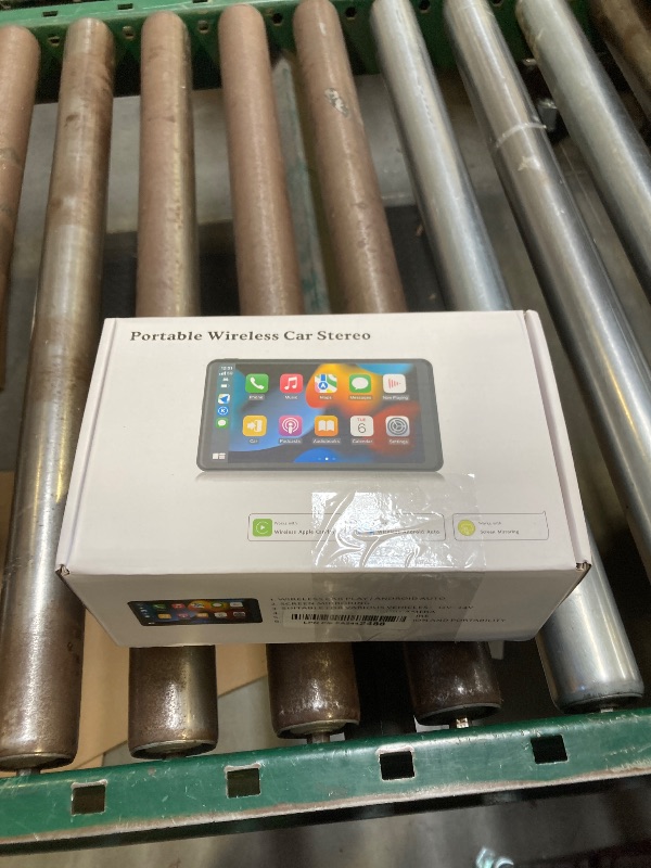 Photo 1 of ?Hieha? 2025 Wireless Portable Carplay and Android Auto, Carplay Screen for Car with Mirror Link/AUX/FM,7" Touchscreen Bluetooth 5.0, Marine Stereos for All Vehicles