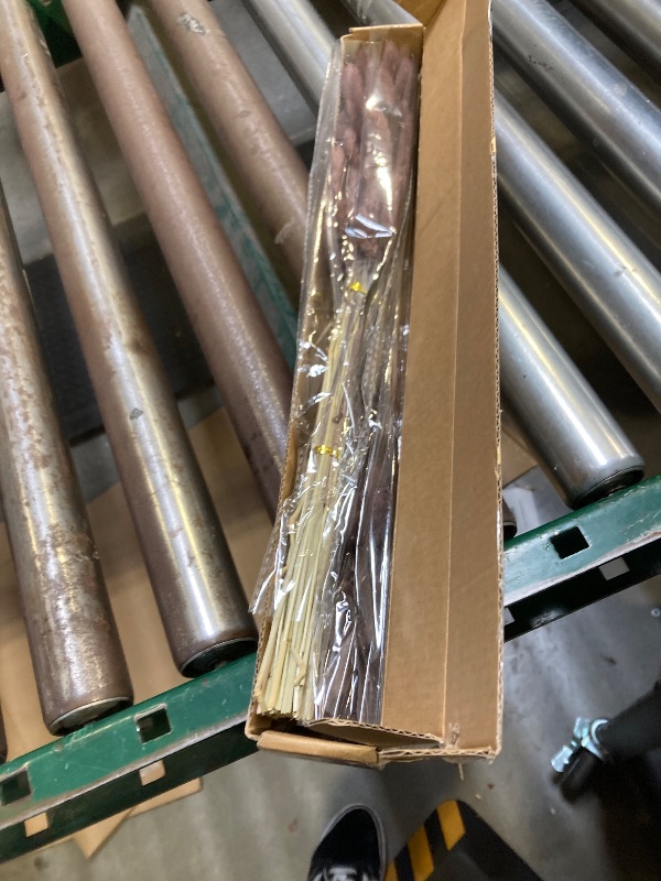 Photo 1 of 120pcs Dark Brown Bunny Tails Dried Flowers, 17" Ancora Red Brown Flowers Bulk Pampas Grass Bunny Tail Grass Rabbit Tail Grass Dried Floral Arrangements Dark Grass for Fall Home Decor Boho Wedding