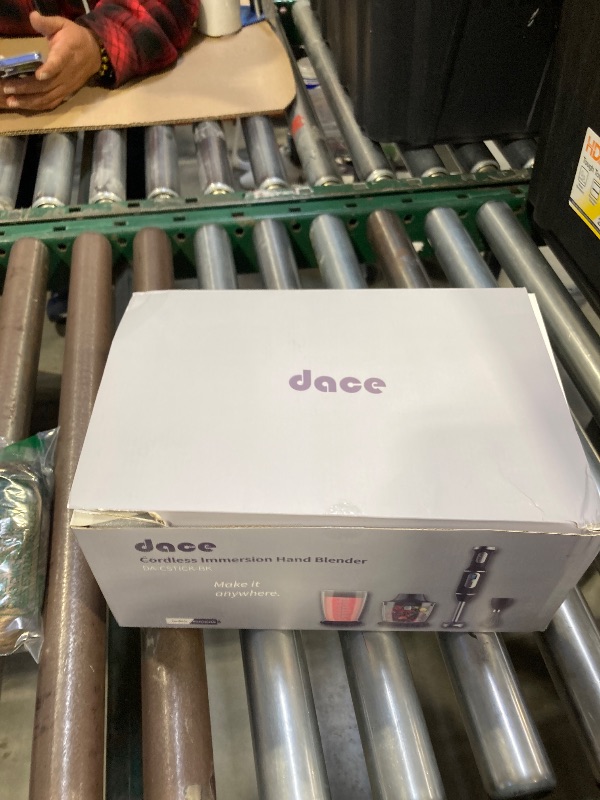 Photo 1 of dace DA-CSTICK-BK cordless immersion blender handheld with Long Battery Life USB Chargeable | Cordless Immersion Blender Handheld for Home, Outdoor | On-the-Go Blending