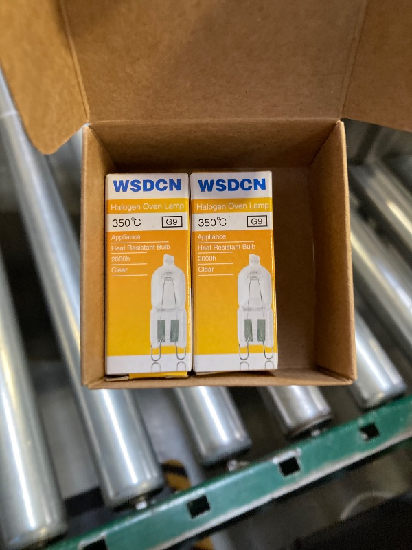 Photo 1 of 2 Pack, Fulfilled by Amazon, WSDCN G9 120 Volt 25W Halogen Oven Lamp 350°C Oven Light Bulb, Compatible Bulb for Microwave Kitchenaid W10208564 Baseless Lamp