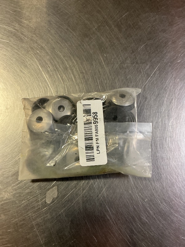 Photo 1 of (100 pcs) #14x1 Sealing Washers 304 Stainless Steel Neoprene EPDM Bonded