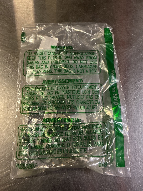 Photo 1 of 1/4" Stainless Flat Washer, 5/8" Outside Diameter, Stainless Steel Washers Flat (100 Pack)