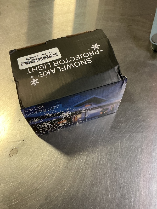 Photo 1 of ?LILNIAGY Christmas Decorations Outdoor Christmas Projector Lights Snowflake Projector, IP65 Waterproof & Adjustable Christmas Lights for Outdoor Christmas Decorations Home Party Garden Xmas Decor