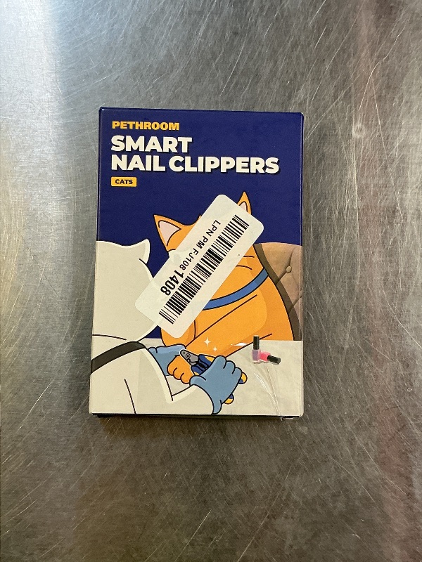 Photo 1 of [PETHROOM] Cat Nail Clipper Trimmer for Indoor Cats with Circular Cut Hole (2mm) | Premium Sturdy Stainless Steel Blade Cat Claw | Safe, Easy, Accurate, Quiet & Fast | Avoid Overcutting