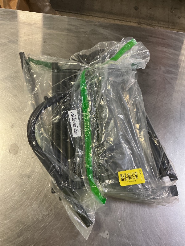 Photo 2 of JIUYOTREE Metal Clothing Rack, 43.3 Inches Garment Rack with Bottom Shelf for Hanging Clothes, Coats, Skirts, Shirts, Sweaters, Black