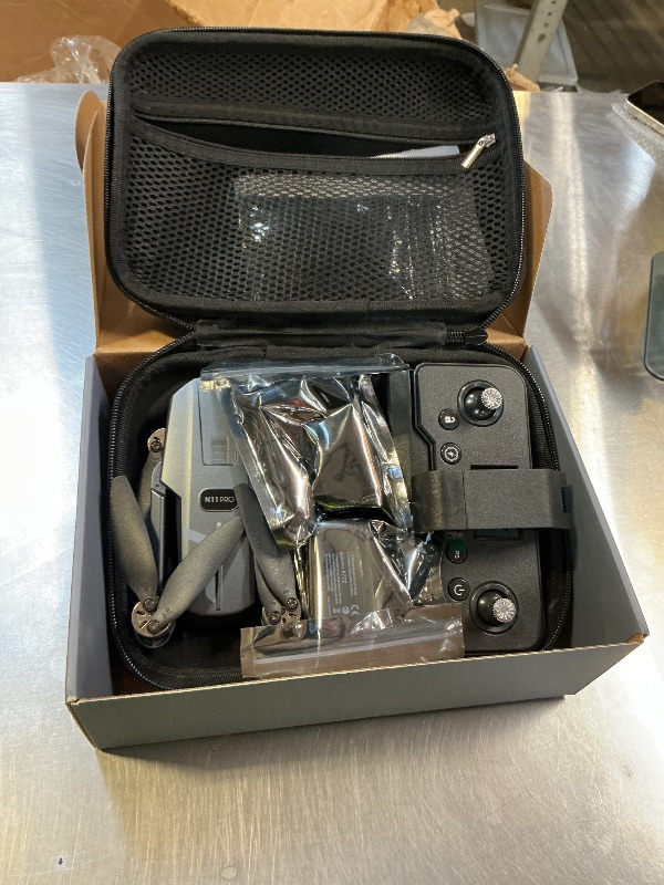 Photo 1 of *SEE NOTES** Professional 4K Drone with Camera for Adult Beginners? N11 PRO GPS Quadcopter 90 Min Flight Smart 5G FPV & Brushless Motor Tech Auto Tracking Safety Return System