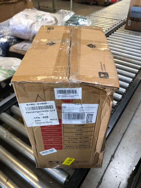 Photo 1 of 1100Watt/1.5HP High Power Air Blower for Large Inflatables, GONFLABLE Inflatable Bounce House Blower, Portable Fan Pump Leaf Blower Corded Commercial for Bouncy Castle, Jumper, Water Slide