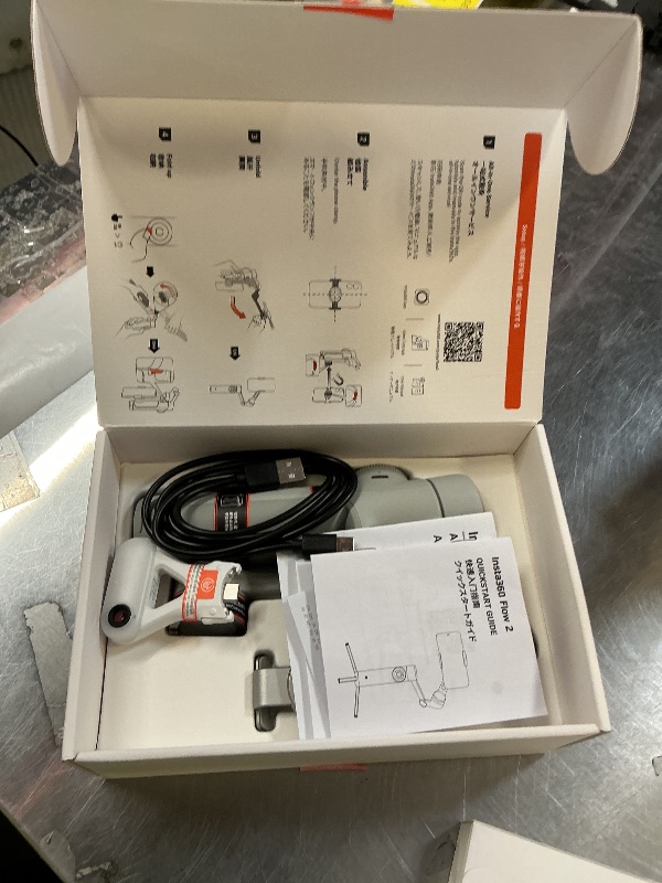 Photo 2 of Insta360 Flow 2 Plus AI Tracker Bundle Grey - Foldable Phone Gimbal, AI Tracking with Any App, Multi-Person Tracking, Built-in Tripod, Remote Control, iPhone/Android Stabilizer, Travel & Vlog