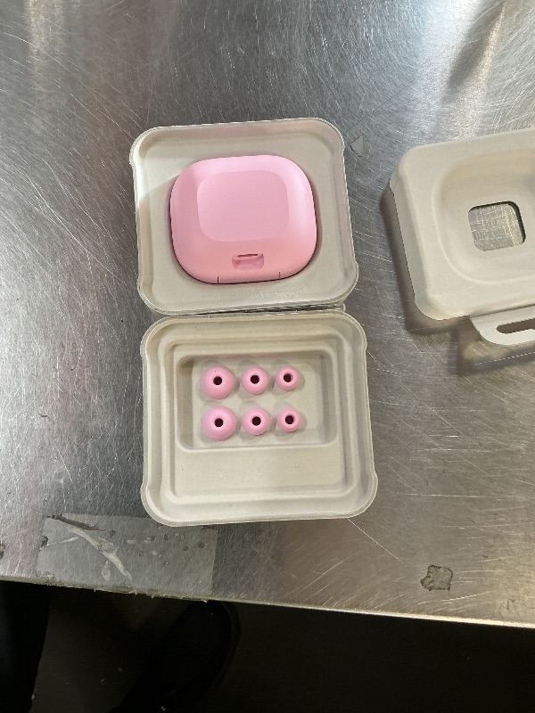 Photo 1 of *SEE CLERK NOTES* Beats Powerbeats Fit - Wireless Noise Cancelling Workout Earbuds with Secure-Fit Wingtips, Up to 30-Hour Battery Life, Sweat & Water Resistant, Apple & Android Compatible - Power Pink