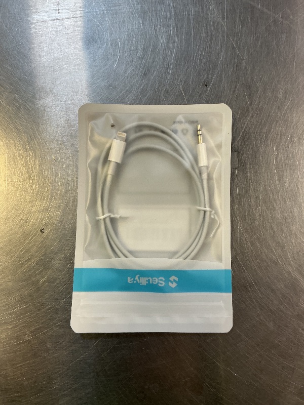 Photo 1 of (Apple MFi Certified) iPhone AUX Cord,Lightning to 1/8 Inch Audio Cable,3.3ft, Headphone Jack Adapter Male Aux Stereo Audio Cable Compatible for iPhone 14/13/12/11/XR/X/8/7 (White)