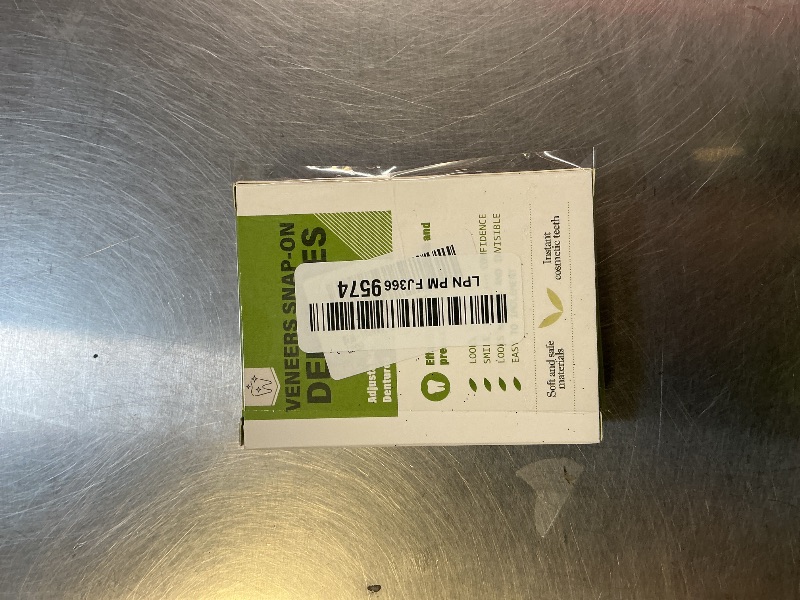 Photo 1 of 1 Pairs of Temporary Veneers Kit for Women and Men, Upper and Lower Tooth Replacement Kit, Nature and Comfortable (2PCS)